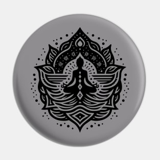 Kundalini Yoga design Pin