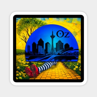Wizard of Oz Sphere Las Vegas Magnet