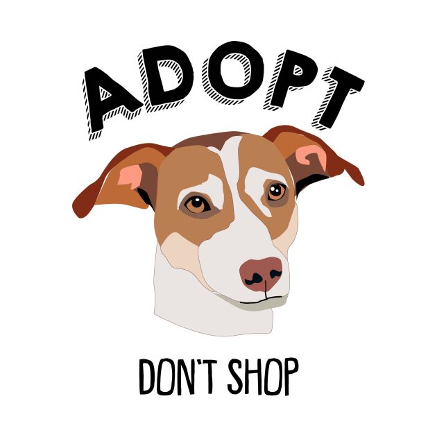 Adopt Don't Shop - Dog Lovers Dogs by fromherotozero