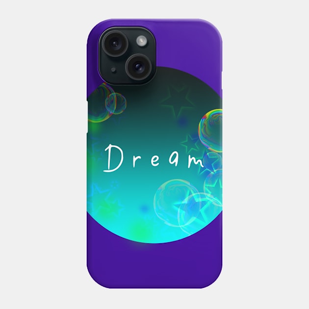 Dream Phone Case by DitzyDonutsDesigns