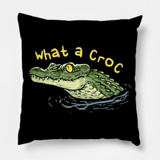 What a croc Pillow