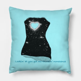 Nonesense dress Pillow