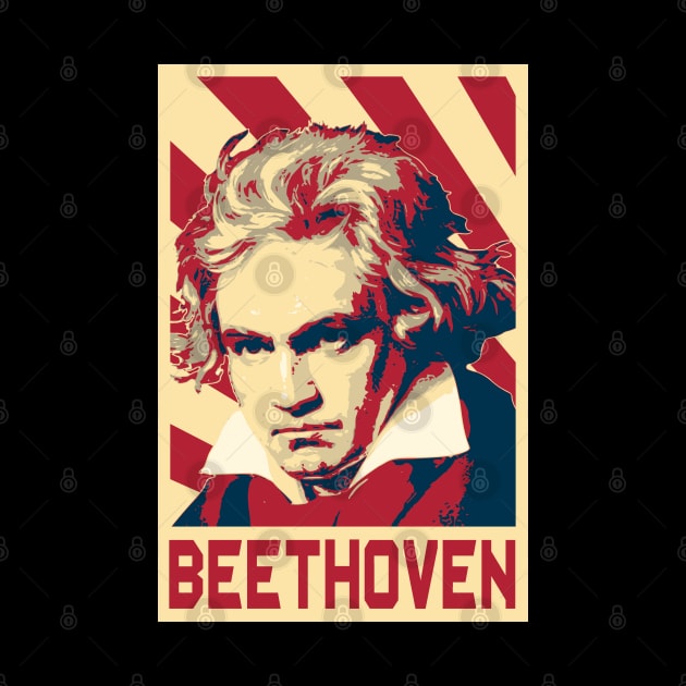 Beethoven Retro Propaganda by Nerd_art