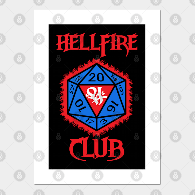 Stranger Things Hellfire Club - Stranger Things Hellfire Club - Posters ...