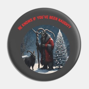 Krampus Pin