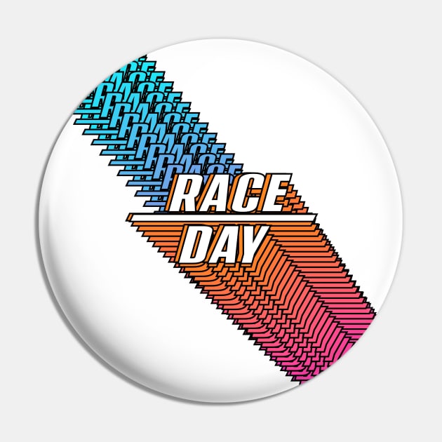 race day Pin by LadyMayDesigns