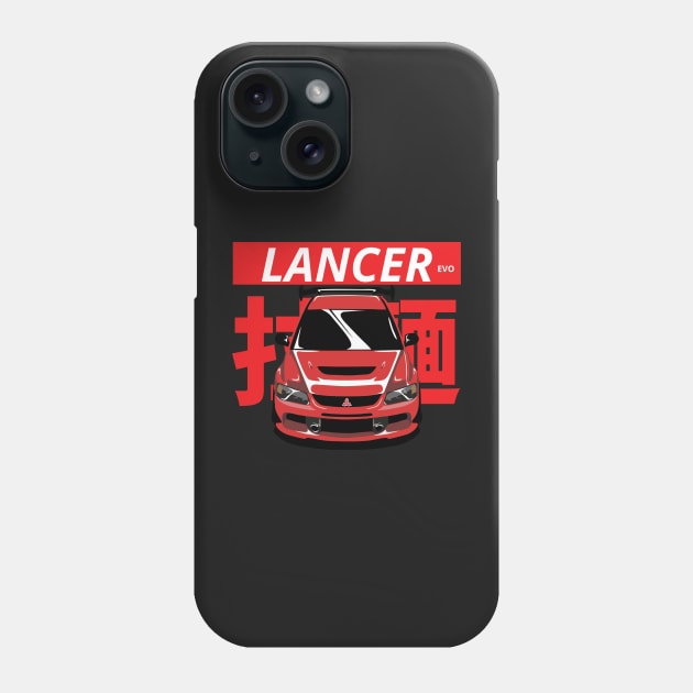 mitsubishi lancer evolution Phone Case by artoriaa