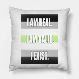 Agender Pride: I am... Pillow