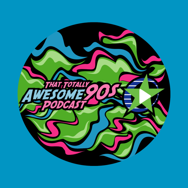 That Totally Awesome 90s Podcast LOGO T-shirt by ThatTotallyAwesome