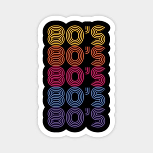 80s Magnet