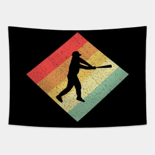 Retro Vintage 80s Baseball Gift For Baseball Players Tapestry