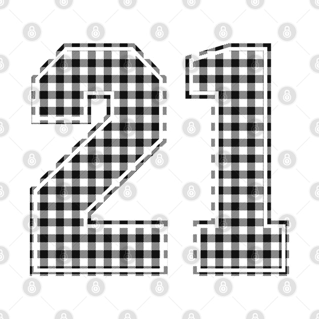 Plaid Number - 21 - Dark by tavare