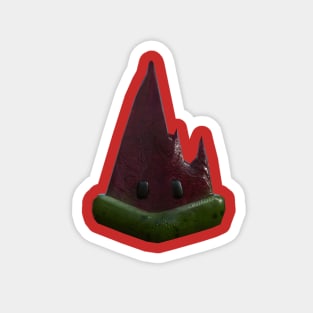 Summer half  eaten blood Watermelon shard Magnet