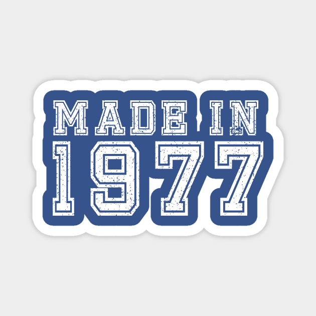 Made in 1977 Magnet by BishopCras