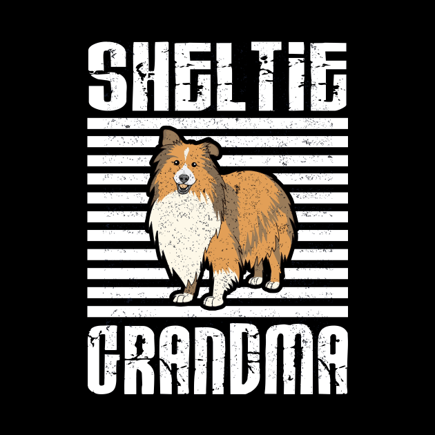 Sheltie Grandma Proud Dogs by aaltadel