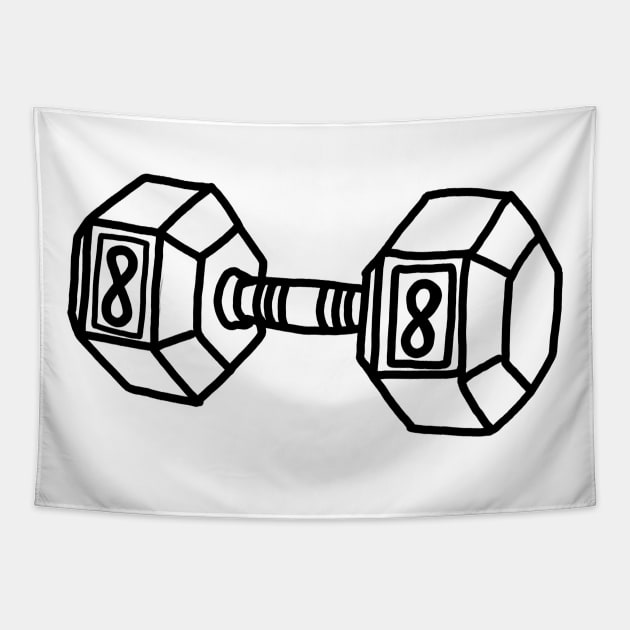 Infinity weight Tapestry by RatGym