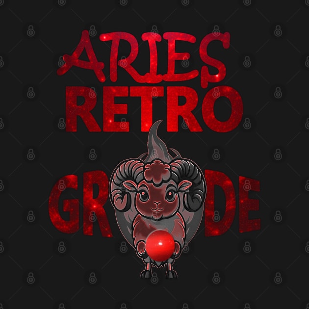 Aries Retro Grade: Mercury Ram Fire Zodiac by Angelic Gangster