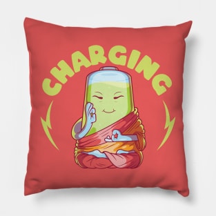 Charging Meditation! Pillow