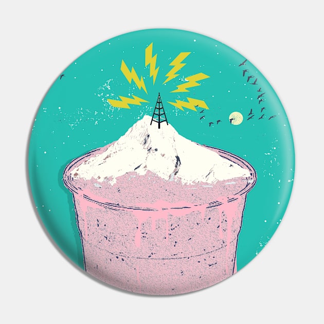 Milkshake Antenna Pin by Showdeer