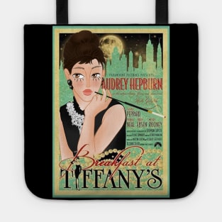 Audrey Hepburn as Holly Golightly Tote Bag