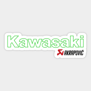 Kawasaki Motorcycles Stickers for Sale