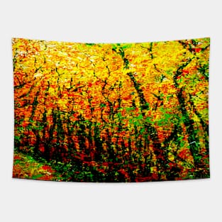 sunlit woods Tapestry