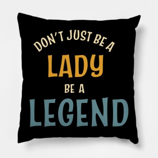 Womens Empowerment and Inspiration Pillow