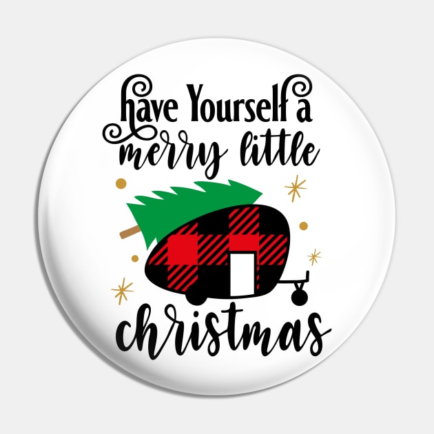 Have yourself a merry little Christmas Pin by Peach Lily Rainbow