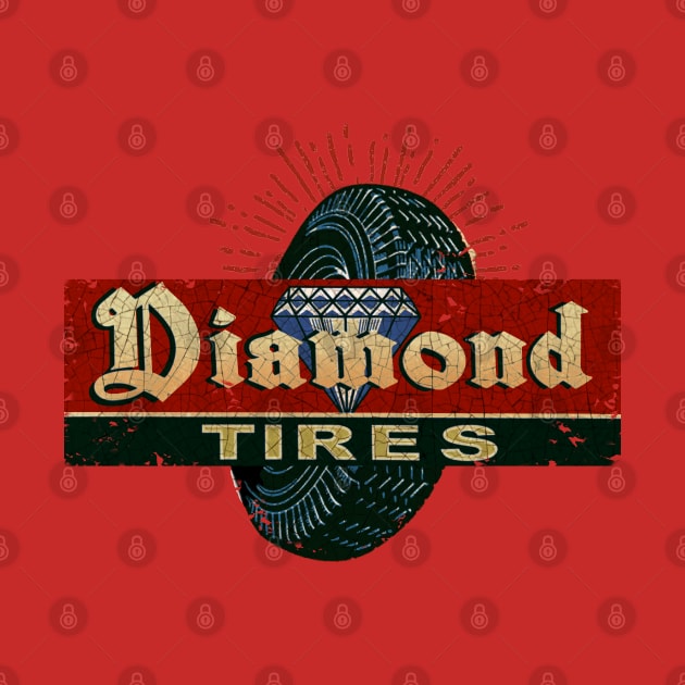 Diamond Tires Vintage sign by Midcenturydave