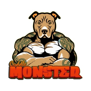 Pitbull Cuddle Monster T-Shirt