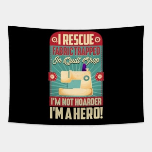 Funny Sewing Sewer Design Tapestry