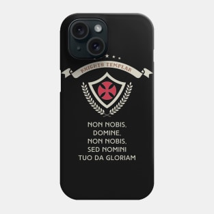 ✙ Knights Templar ✙ Crusader Christian Warrior Epic Honor Valor Insignia Phone Case