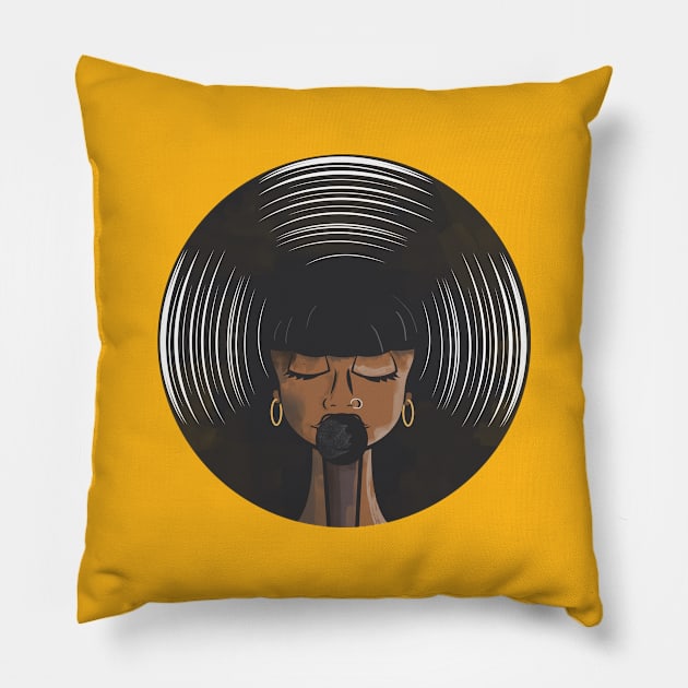 Soul Music Pillow by Piercek25