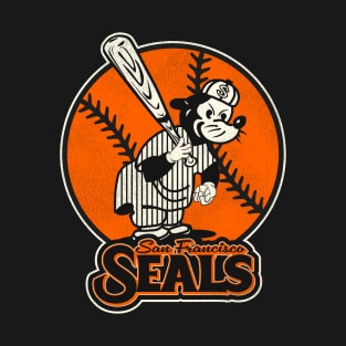 Defunct San Francisco Seals Baseball T-Shirt