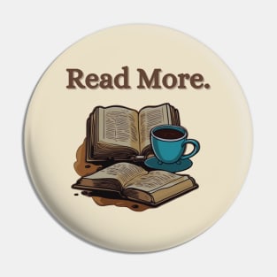 Books and Coffee: Embrace the Joy of Reading Pin