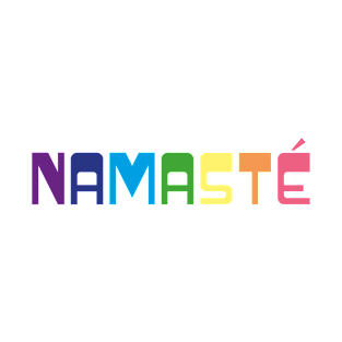 Yoga Pride Rainbow Shirt // Namaste T-Shirt