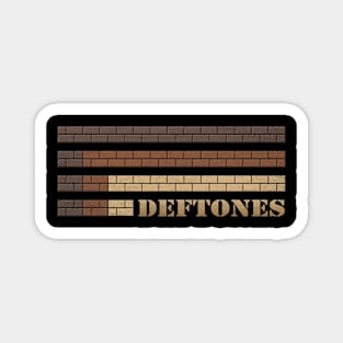 Deftones Stripes Magnet