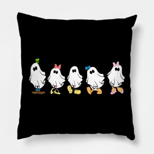sensational six ghosts Pillow