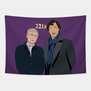 Sherlock & John Tapestry