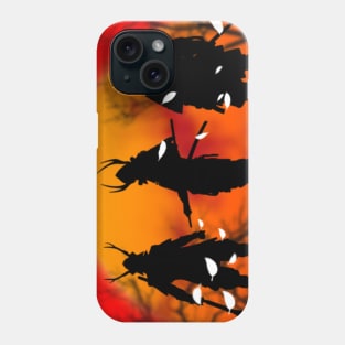 THREE SAMURAI THE MOON Phone Case