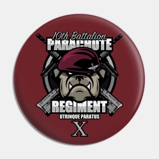 Parachute Regiment - 10th Battalion Pin