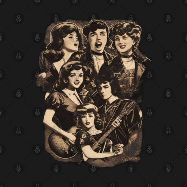 Vintage Music Group by Hunter_c4 "Click here to uncover more designs"