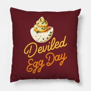 National Deviled Egg Day – November Pillow