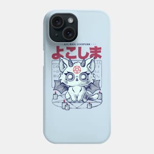 All Hail Lucipurr - Cute Dark Funny Evil Cat Gift Phone Case