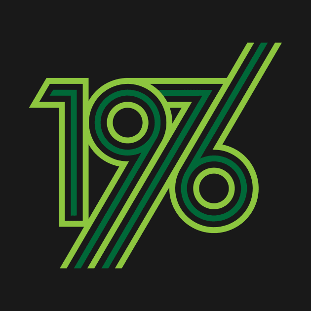 1976 style 70`s light green line by VyacheslavKolb