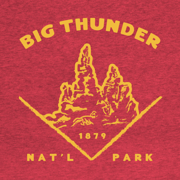 Discover Big Thunder National Park - Pocket Placement - Disneyland - T-Shirt