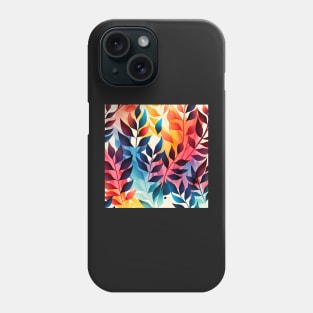 Rainbow Foliage 3 Phone Case