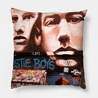 Graffiti Street Art New York City Pillow