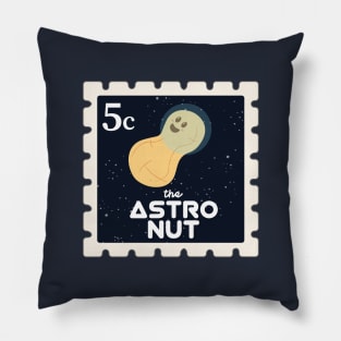 The Astro Nut | Funny Gift Ideas | Space Postage Stamp Pillow