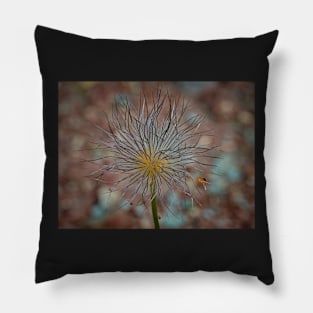 Pasqueflower Pillow